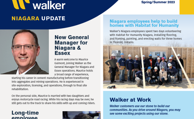 Spring - Summer 2023 Niagara Newsletter