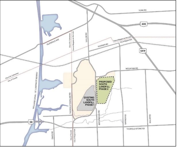 Map: Proposed South Landfill Phase 2