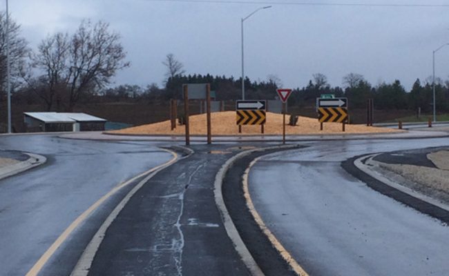 Alvanley roundabout