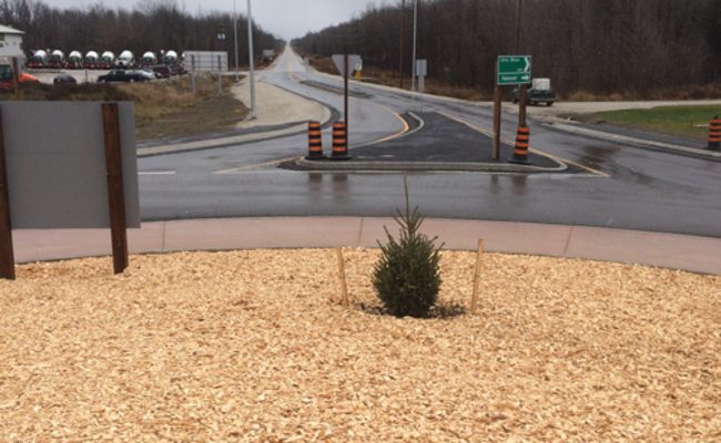 Alvanley roundabout