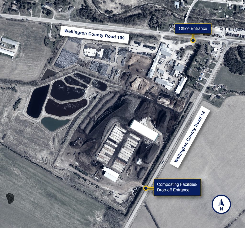 Walker Industries Wellington Waste Disposal Map
