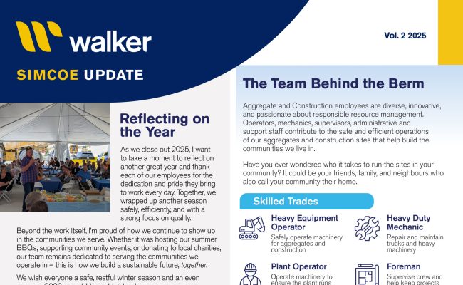 Fall - Winter 2025 Simcoe Newsletter