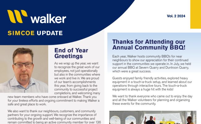 Fall - Winter 2024 Simcoe Newsletter